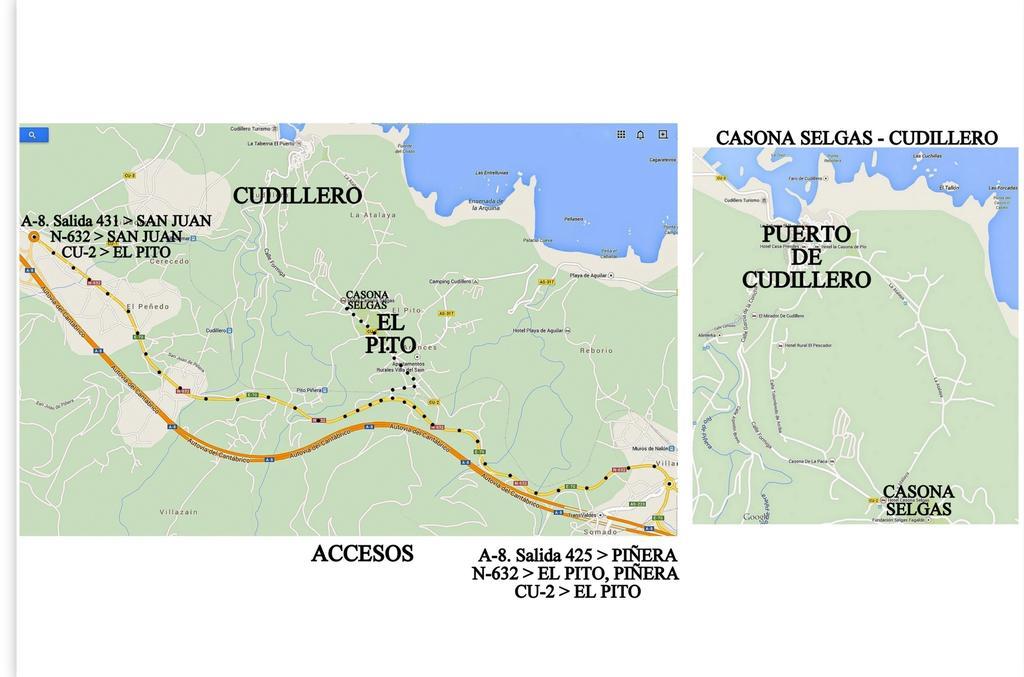 H Casona Selgas De Cudillero Hotell Eksteriør bilde